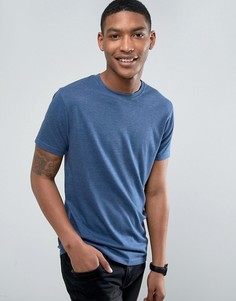 Меланжевая футболка Brave Soul - Синий