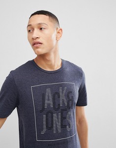 Футболка с логотипом Jack & Jones - Темно-синий
