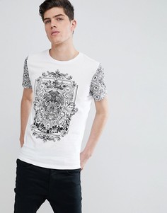 Футболка с черепами Brave Soul - Белый