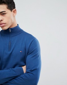 Свитшот с молнией Tommy Hilfiger - Синий