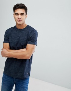 Футболка в крапинку с круглым вырезом Brave Soul - Темно-синий