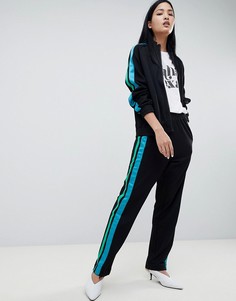Брюки с полосками Gestuz Tracie Sports - Черный