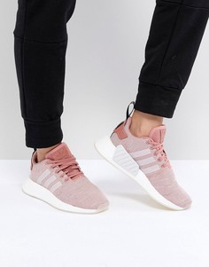 Розовые кроссовки adidas Originals NMD R2 HLD - Розовый