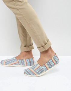 Разноцветные эспадрильи TOMS Classic Alpargata - Мульти