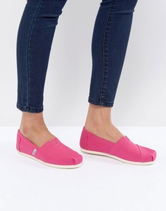 Парусиновые туфли TOMS - Розовый