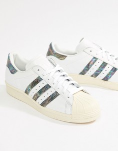 Кроссовки в стиле 80-х adidas Originals Superstar - Белый