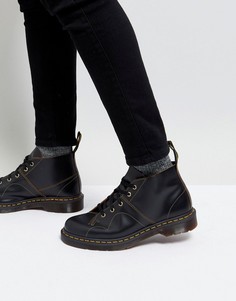 Черные ботинки Dr Martens Church Monkey - Черный