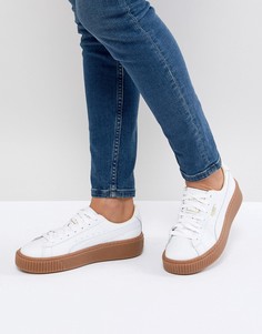 Кроссовки на платформе Puma - Белый
