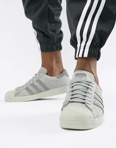 Кроссовки в стиле 80-х adidas Originals Superstar - Серый