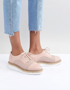 Туфли со шнуровкой на плоской подошве Carvela - Бежевый