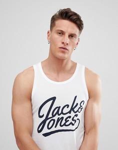 Майка с логотипом Jack &amp; Jones - Белый