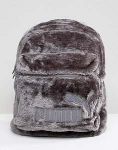 Меховый рюкзак Puma - Серый