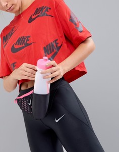 Ремень-держатель для бутылки объемом 22 унций Nike - Черный