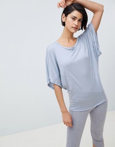 Свободная футболка Free People - Серый