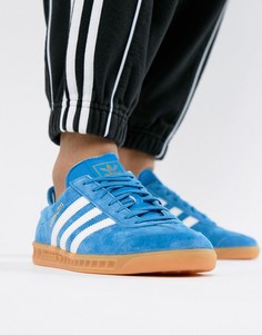 Кроссовки Adidas Originals Hamburg - Синий