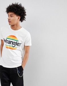 Футболка с логотипом Wrangler - Белый