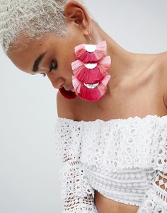 Броские ярусные серьги ASOS DESIGN - Мульти