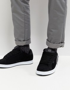 Черные кроссовки Etnies Fader - Черный