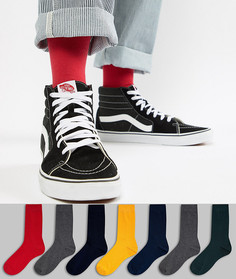 Набор из 7 пар носков ASOS DESIGN - Мульти