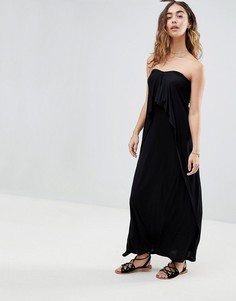 Пляжное платье-бандо макси ASOS - Черный