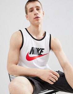 Белая майка с логотипом Nike Ace 779234-102 - Белый