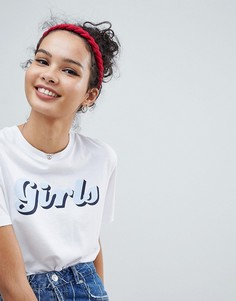 Плетеная повязка на голову ASOS DESIGN - Розовый