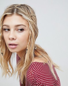 Фестивальное украшение для волос ASOS DESIGN - Золотой