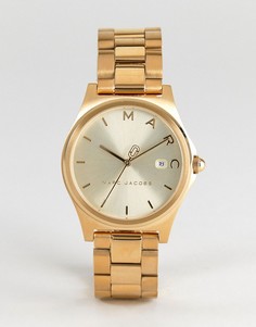 Золотистые часы Marc Jacobs MJ3584 Henry - 36 мм - Золотой