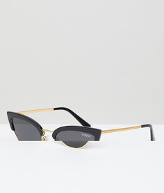 Черные солнцезащитные очки «кошачий глаз» Vogue Eyewear - Черный
