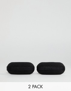 2 заколки для волос ASOS DESIGN - Черный
