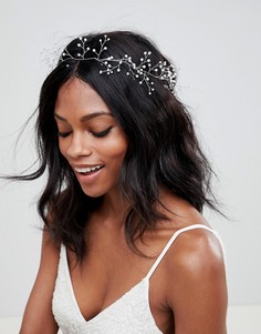 Заколка для волос с камнями ASOS DESIGN Bridal - Серебряный