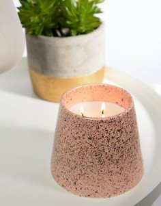 Большая свеча с ароматом пиона и пачули Paddywax Confetti - 14 унций - Мульти