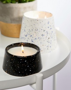 Маленькая свеча с ароматом фиалки и плюмерии Paddywax Confetti - 5 унций - Мульти