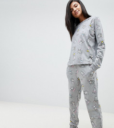 Джоггеры для дома ASOS DESIGN Tall - Серый