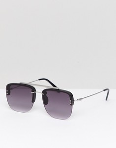 Черные квадратные солнцезащитные очки Spitfire - Черный