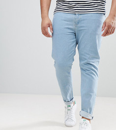 Светлые джинсы скинни ASOS PLUS - Синий