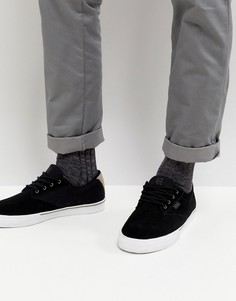 Черные кроссовки Etnies Jameson Vulc - Черный