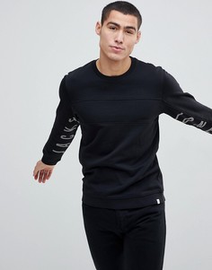 Свитшот с принтом Jack &amp; Jones - Черный