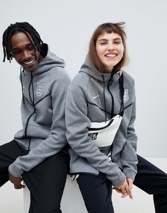 Худи из флиса серого цвета Nike Football England 927418-091 - Серый
