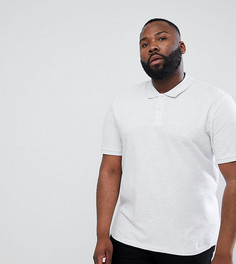 Футболка-поло с логотипом на груди Jack &amp; Jones Originals PLUS - Белый
