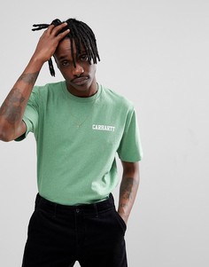 Зеленая футболка Carhartt WIP - Зеленый