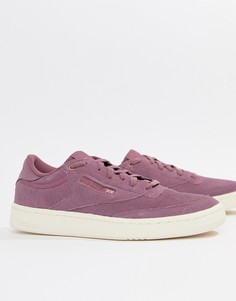 Розовые кроссовки Reebok Club C MCC CM9293 - Розовый