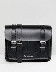 Черный кожаный портфель Dr Martens 11 - Черный