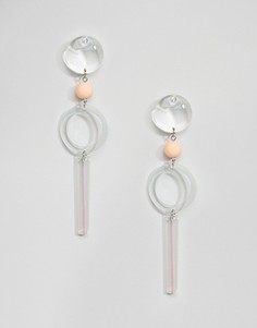 Серьги-подвески ASOS DESIGN - Мульти