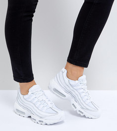 Белые кроссовки Nike Air Max 95 - Белый