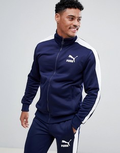 Темно-синяя спортивная куртка Puma Archive T7 57265806 - Темно-синий