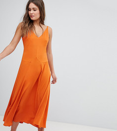 Платье макси с V-образным вырезом Boohoo - Синий
