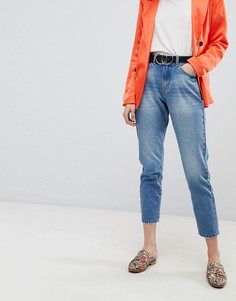 Укороченные джинсы в винтажном стиле Vero Moda - Синий