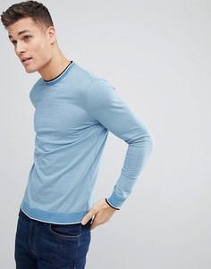 Лонгслив в голубую полоску Ted Baker - Синий