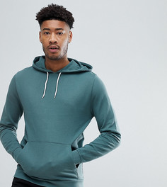 Худи выбеленного зеленого цвета ASOS TALL - Зеленый